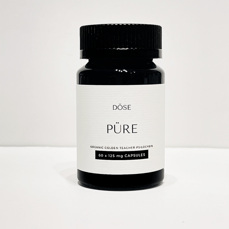 Dose PURE Golden Teacher Microdose Psilocybin Capsules